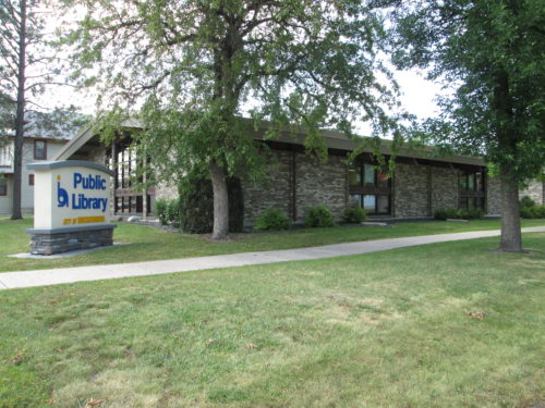 The public library in the city of Breckenridge