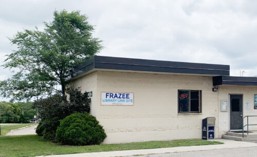Frazee Library Link Site building