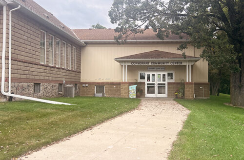 Comorant Community Center building